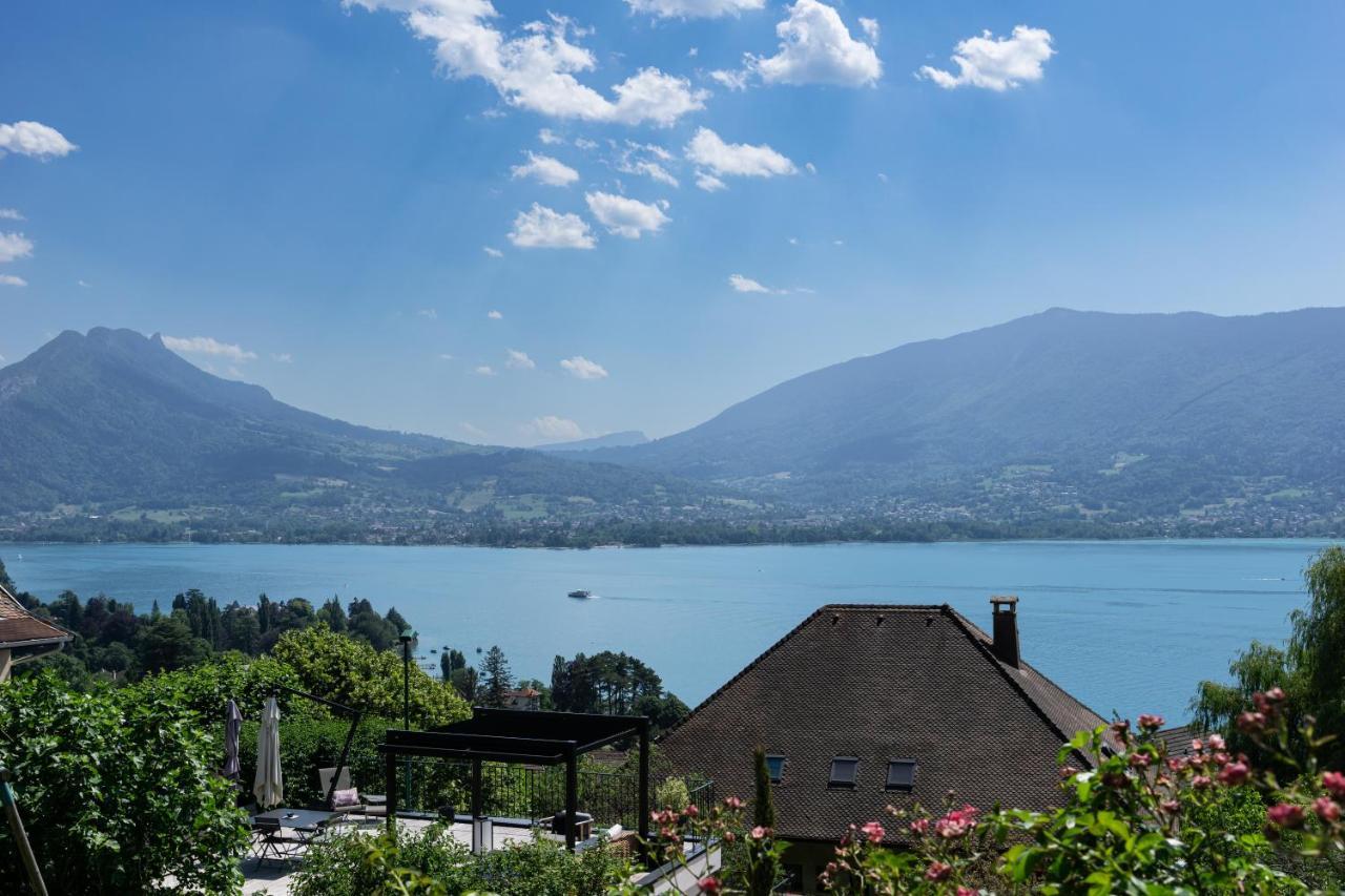 Apartament T3 Avec Vue Sur Le Lac D'Annecy Veyrier-du-Lac Zewnętrze zdjęcie
