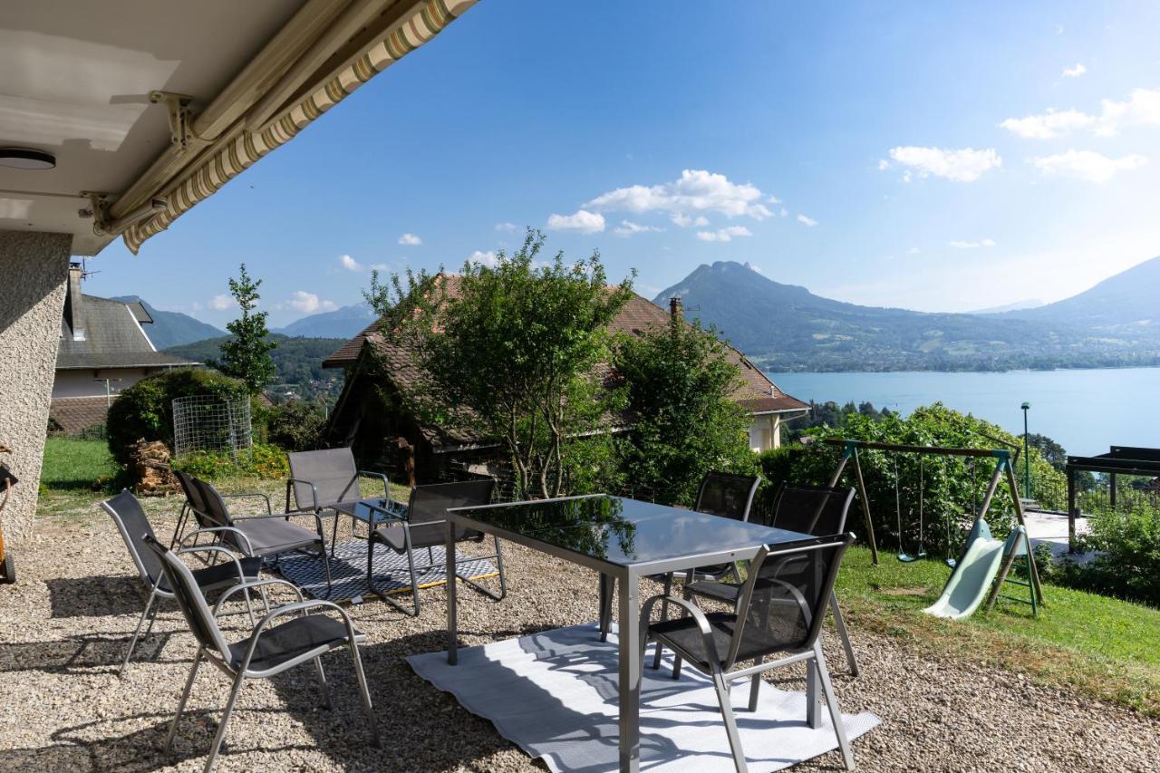 Apartament T3 Avec Vue Sur Le Lac D'Annecy Veyrier-du-Lac Zewnętrze zdjęcie