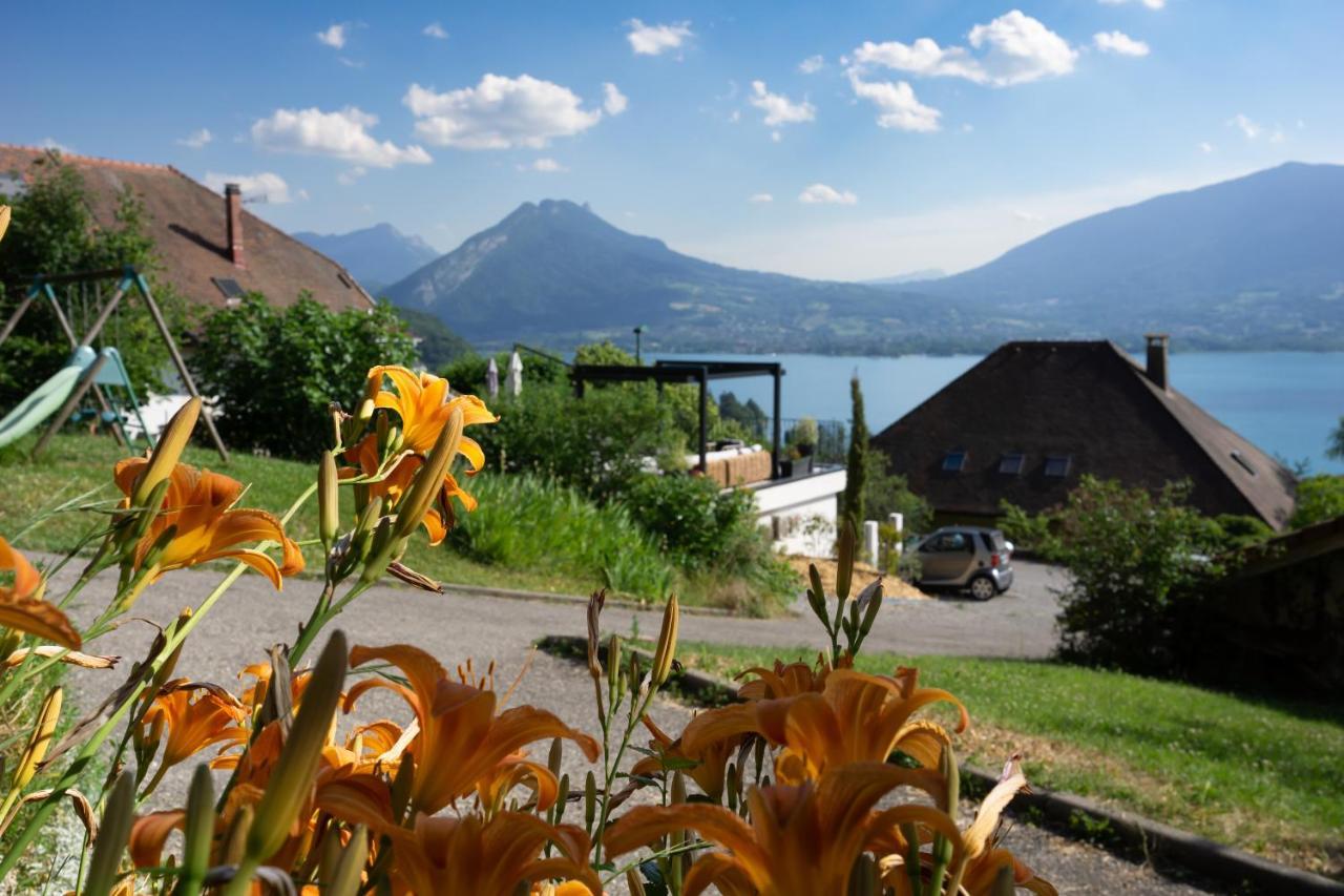 Apartament T3 Avec Vue Sur Le Lac D'Annecy Veyrier-du-Lac Zewnętrze zdjęcie